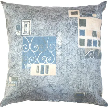 Polštář, Tmavě modrý, 45 x 45 cm