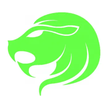 Samolepící dekorace Lev zvěrokruh 002 levá (71 - Fluorescentní zelená) SAMOLEPKA NA AUTO, NÁLEPKA, FÓLIE, POLEP, TUNING, VLASTNÍ TEXT, TISK, AUTOSAMOLEPKY.cz, POLEPY, OBRÁZEK, LOGO, 3D STICKERS