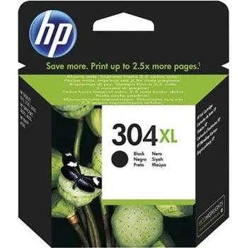 Výtvarná barva HP Ink Cartridge 304XL/Black/300 stran N9K08AE#BA3