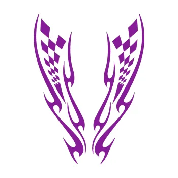 Polep vozidla SAMOLEPKA Kapota 031 šachovnice (14 - fialová) NA AUTO, NÁLEPKA, FÓLIE, POLEP, TUNING, VLASTNÍ TEXT, TISK, AUTOSAMOLEPKY.cz, POLEPY, OBRÁZEK, LOGO, SAMOLEPKY