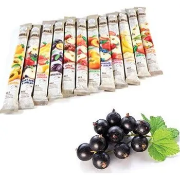 Zdraví Nara-natur Černý rybíz+Jablko ovocná trubička NESLAZENÁ - vynikající osvěžující tyčinka ze 100% rybízovo-jablkové šťávy 140gr