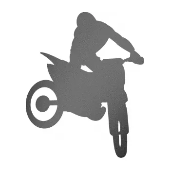 Samolepící dekorace Motorka 037 pravá motokros (41 - grafitová metalíza) SAMOLEPKA NA AUTO, NÁLEPKA, FÓLIE, POLEP, TUNING, VLASTNÍ TEXT, TISK, AUTOSAMOLEPKY.cz, POLEPY, OBRÁZEK, LOGO, 3D STICKERS