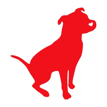 Polep vozidla SAMOLEPKA Pitbull 005 pravá (10 - červená) NA AUTO, NÁLEPKA, FÓLIE, POLEP, TUNING, VLASTNÍ TEXT, TISK, AUTOSAMOLEPKY.cz, POLEPY, OBRÁZEK, LOGO, SAMOLEPKY