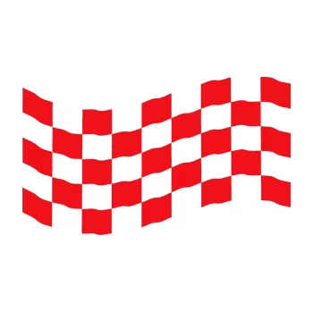 Polep vozidla SAMOLEPKA Šachovnice 007 (10 - červená) NA AUTO, NÁLEPKA, FÓLIE, POLEP, TUNING, VLASTNÍ TEXT, TISK, AUTOSAMOLEPKY.cz, POLEPY, OBRÁZEK, LOGO, SAMOLEPKY