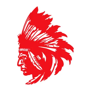 Samolepící dekorace SAMOLEPKA Indián 006 levá (10 - červená) NA AUTO, NÁLEPKA, FÓLIE, POLEP, TUNING, VLASTNÍ TEXT, TISK, AUTOSAMOLEPKY.cz, POLEPY, OBRÁZEK, LOGO, SAMOLEPKY