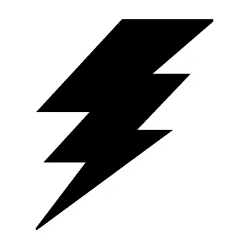 samolepka Blesk 001 elektřina (01 - černá) SAMOLEPKA NA AUTO, NÁLEPKA, FÓLIE, POLEP, TUNING, VLASTNÍ TEXT, TISK, AUTOSAMOLEPKY.cz, POLEPY, OBRÁZEK, LOGO, 3D STICKERS