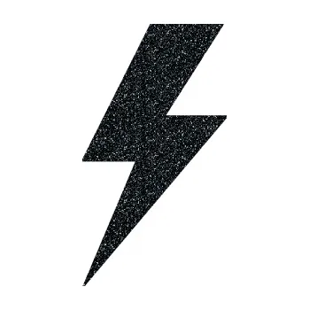 samolepka Blesk 002 elektřina (85 - Ultra Metalic černá) SAMOLEPKA NA AUTO, NÁLEPKA, FÓLIE, POLEP, TUNING, VLASTNÍ TEXT, TISK, AUTOSAMOLEPKY.cz, POLEPY, OBRÁZEK, LOGO, 3D STICKERS