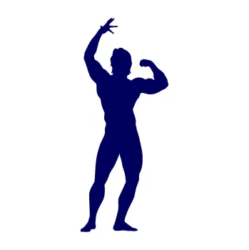 Polep vozidla Kulturista 002 levá (23 - tmavě modrá) SAMOLEPKA NA AUTO, NÁLEPKA, FÓLIE, POLEP, TUNING, VLASTNÍ TEXT, TISK, AUTOSAMOLEPKY.cz, POLEPY, OBRÁZEK, LOGO, 3D STICKERS