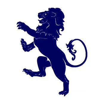 Samolepící dekorace SAMOLEPKA Lev heraldika 004 levá (23 - tmavě modrá) NA AUTO, NÁLEPKA, FÓLIE, POLEP, TUNING, VLASTNÍ TEXT, TISK, AUTOSAMOLEPKY.cz, POLEPY, OBRÁZEK, LOGO, SAMOLEPKY