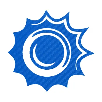 Samolepící dekorace Průstřel 003 levá (57 - 3D karbon modrý) SAMOLEPKA NA AUTO, NÁLEPKA, FÓLIE, POLEP, TUNING, VLASTNÍ TEXT, TISK, AUTOSAMOLEPKY.cz, POLEPY, OBRÁZEK, LOGO, 3D STICKERS