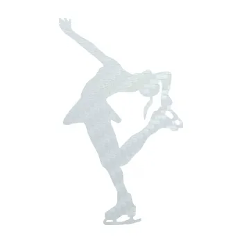 Polep vozidla SAMOLEPKA Krasobruslení 001 levá krasobruslařka (51 - 3D karbon bílý) NA AUTO, NÁLEPKA, FÓLIE, POLEP, TUNING, VLASTNÍ TEXT, TISK, AUTOSAMOLEPKY.cz, POLEPY, OBRÁZEK, LOGO, SAMOLEPKY