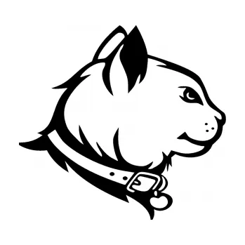 Samolepící dekorace SAMOLEPKA Kočka 003 pravá (01 - černá) NA AUTO, NÁLEPKA, FÓLIE, POLEP, TUNING, VLASTNÍ TEXT, TISK, AUTOSAMOLEPKY.cz, POLEPY, OBRÁZEK, LOGO, SAMOLEPKY