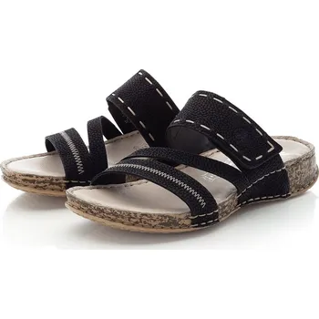 Dámské pantofle Dámské pantofle 61150-01 Rieker černá Barva: schwarz, Velikost: 42