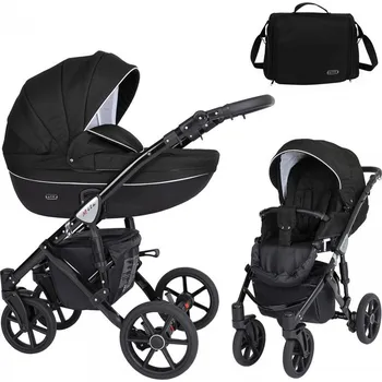Kočárek KOČÁREK KUNERT MILA 2022 2V1 černá