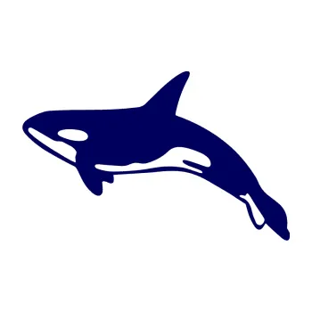 Samolepící dekorace SAMOLEPKA Kosatka 001 levá (23 - tmavě modrá) NA AUTO, NÁLEPKA, FÓLIE, POLEP, TUNING, VLASTNÍ TEXT, TISK, AUTOSAMOLEPKY.cz, POLEPY, OBRÁZEK, LOGO, SAMOLEPKY