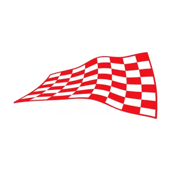 Polep vozidla SAMOLEPKA Šachovnice 049 (10 - červená) NA AUTO, NÁLEPKA, FÓLIE, POLEP, TUNING, VLASTNÍ TEXT, TISK, AUTOSAMOLEPKY.cz, POLEPY, OBRÁZEK, LOGO, SAMOLEPKY