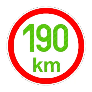 samolepka Maximální rychlost 190km - nejvyšší konstrukční rychlost (58 - 3D karbon zelený kawasaki) SAMOLEPKA NA AUTO, NÁLEPKA, FÓLIE, POLEP, TUNING, VLASTNÍ TEXT, TISK, AUTOSAMOLEPKY.cz, POLEPY, OBRÁZEK, LOGO, 3D STICKERS