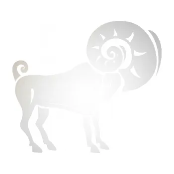 Samolepící dekorace SAMOLEPKA Beran zvěrokruh 005 pravá (82 - odrazková reflexní bílá) NA AUTO, NÁLEPKA, FÓLIE, POLEP, TUNING, VLASTNÍ TEXT, TISK, AUTOSAMOLEPKY.cz, POLEPY, OBRÁZEK, LOGO, SAMOLEPKY