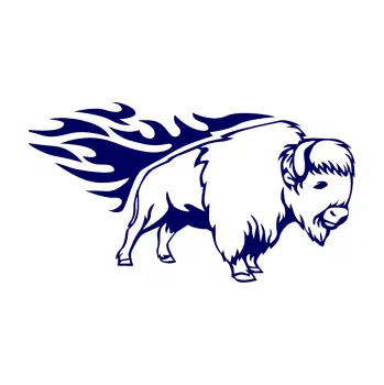 Samolepicí dekorace na vozidlo Animal flames 077 pravá býk (23 - tmavě modrá) SAMOLEPKA NA AUTO, NÁLEPKA, FÓLIE, POLEP, TUNING, VLASTNÍ TEXT, TISK, AUTOSAMOLEPKY.cz, POLEPY, OBRÁZEK, LOGO, 3D STICKERS