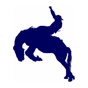 Samolepící dekorace SAMOLEPKA Kovboj 001 levá rodeo na koni (23 - tmavě modrá) NA AUTO, NÁLEPKA, FÓLIE, POLEP, TUNING, VLASTNÍ TEXT, TISK, AUTOSAMOLEPKY.cz, POLEPY, OBRÁZEK, LOGO, SAMOLEPKY