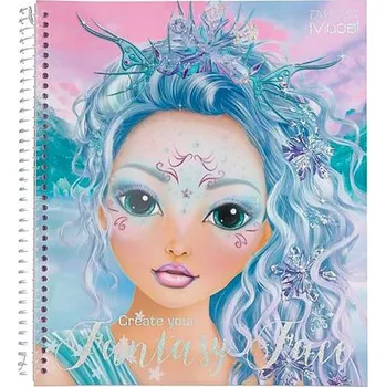 omalovánky Kreativní sešit: Fantasy Model Víla - Top Model (kroužková)