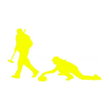 Polep vozidla Curling team 001 levá (70 - Fluorescentní žlutá) SAMOLEPKA NA AUTO, NÁLEPKA, FÓLIE, POLEP, TUNING, VLASTNÍ TEXT, TISK, AUTOSAMOLEPKY.cz, POLEPY, OBRÁZEK, LOGO, 3D STICKERS