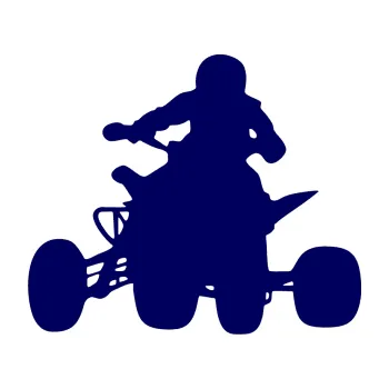 Samolepící dekorace Čtyřkolka 002 levá (23 - tmavě modrá) SAMOLEPKA NA AUTO, NÁLEPKA, FÓLIE, POLEP, TUNING, VLASTNÍ TEXT, TISK, AUTOSAMOLEPKY.cz, POLEPY, OBRÁZEK, LOGO, 3D STICKERS