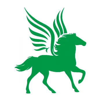 Samolepící dekorace SAMOLEPKA Pegas 002 pravá okřídlený kůň (12 - zelená) NA AUTO, NÁLEPKA, FÓLIE, POLEP, TUNING, VLASTNÍ TEXT, TISK, AUTOSAMOLEPKY.cz, POLEPY, OBRÁZEK, LOGO, SAMOLEPKY