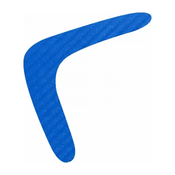 Polep vozidla SAMOLEPKA Bumerang 001 levá (57 - 3D karbon modrý) NA AUTO, NÁLEPKA, FÓLIE, POLEP, TUNING, VLASTNÍ TEXT, TISK, AUTOSAMOLEPKY.cz, POLEPY, OBRÁZEK, LOGO, SAMOLEPKY
