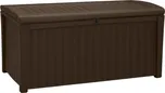 KETER BORNEO 416L Zahradní úložný box 129,5 x 70 x 62,5 cm, hnědá 17197731 free_store_pickup