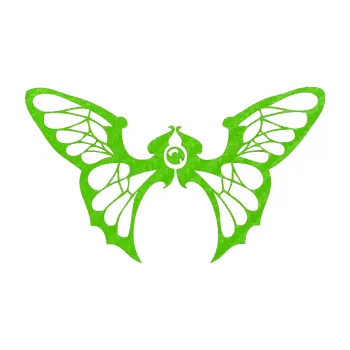Samolepící dekorace SAMOLEPKA Motýl 001 levá (58 - 3D karbon zelený kawasaki) NA AUTO, NÁLEPKA, FÓLIE, POLEP, TUNING, VLASTNÍ TEXT, TISK, AUTOSAMOLEPKY.cz, POLEPY, OBRÁZEK, LOGO, SAMOLEPKY