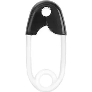 Hračka pro kojence Profibaby Chrastítko špendlík - černobílý