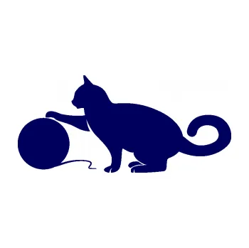 Samolepící dekorace SAMOLEPKA Kočka 011 levá (23 - tmavě modrá) NA AUTO, NÁLEPKA, FÓLIE, POLEP, TUNING, VLASTNÍ TEXT, TISK, AUTOSAMOLEPKY.cz, POLEPY, OBRÁZEK, LOGO, SAMOLEPKY