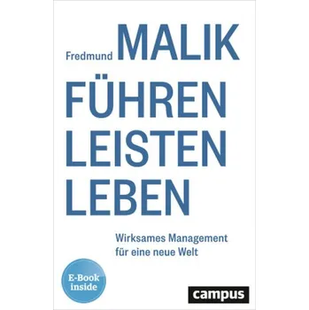 Führen Leisten Leben, m. 1 E-Book - Fredmund Malik