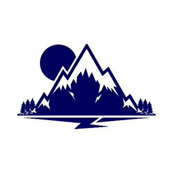 Samolepící dekorace SAMOLEPKA Krajina hory 001 levá (23 - tmavě modrá) NA AUTO, NÁLEPKA, FÓLIE, POLEP, TUNING, VLASTNÍ TEXT, TISK, AUTOSAMOLEPKY.cz, POLEPY, OBRÁZEK, LOGO, SAMOLEPKY