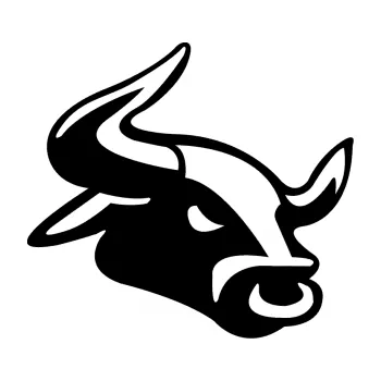 Samolepící dekorace SAMOLEPKA Býk 001 pravá (01 - černá) NA AUTO, NÁLEPKA, FÓLIE, POLEP, TUNING, VLASTNÍ TEXT, TISK, AUTOSAMOLEPKY.cz, POLEPY, OBRÁZEK, LOGO, SAMOLEPKY