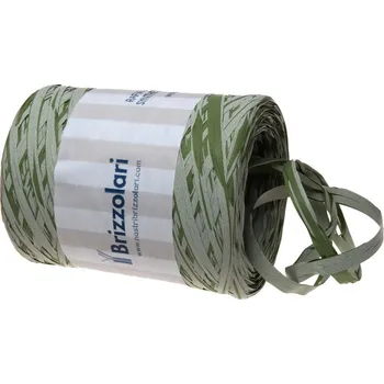 Stuha SECURA INVEST BOHEMIA, s.r.o. Poly Rafia dvoubarevná 200 m, khaki 68170/11, lýko