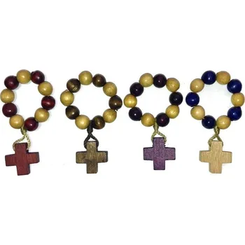 Růženec Dřevěný desátek (4 varianty)