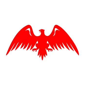 Samolepící dekorace SAMOLEPKA Orlice 003 levá (74 - Fluorescentní červená) NA AUTO, NÁLEPKA, FÓLIE, POLEP, TUNING, VLASTNÍ TEXT, TISK, AUTOSAMOLEPKY.cz, POLEPY, OBRÁZEK, LOGO, SAMOLEPKY