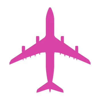 Polep vozidla SAMOLEPKA Letadlo 005 (16 - růžová) NA AUTO, NÁLEPKA, FÓLIE, POLEP, TUNING, VLASTNÍ TEXT, TISK, AUTOSAMOLEPKY.cz, POLEPY, OBRÁZEK, LOGO, SAMOLEPKY