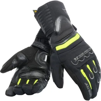 Moto rukavice Dainese Dainese SCOUT 2 GTX zateplené rukavice černé/fluo-žluté vel.XXL XXL