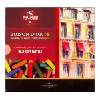 Pastele suche połówki 8546 Toison D'or 48 kolory