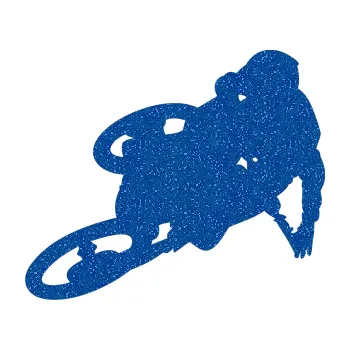 Samolepící dekorace Motorka 026 levá motokros freestyle (88 - Ultra Metalic modrá) SAMOLEPKA NA AUTO, NÁLEPKA, FÓLIE, POLEP, TUNING, VLASTNÍ TEXT, TISK, AUTOSAMOLEPKY.cz, POLEPY, OBRÁZEK, LOGO, 3D STICKERS