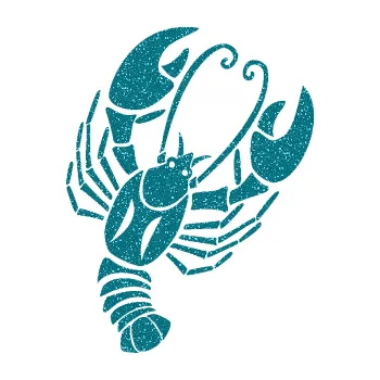 Samolepící dekorace Rak 005 pravá (92 - Ultra Metalic tyrkysová) SAMOLEPKA NA AUTO, NÁLEPKA, FÓLIE, POLEP, TUNING, VLASTNÍ TEXT, TISK, AUTOSAMOLEPKY.cz, POLEPY, OBRÁZEK, LOGO, 3D STICKERS