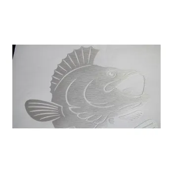 Polep vozidla SAMOLEPKA Ryba 012 pravá (10 - červená) NA AUTO, NÁLEPKA, FÓLIE, POLEP, TUNING, VLASTNÍ TEXT, TISK, AUTOSAMOLEPKY.cz, POLEPY, OBRÁZEK, LOGO, SAMOLEPKY