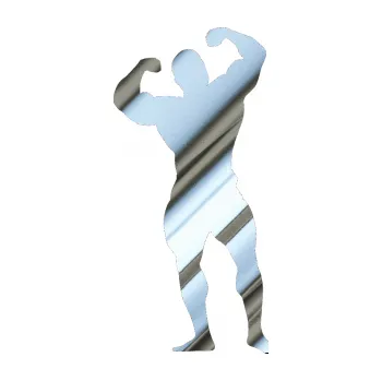 Polep vozidla Kulturista 003 pravá (80 - chrom fólie stříbrná zrcadlová) SAMOLEPKA NA AUTO, NÁLEPKA, FÓLIE, POLEP, TUNING, VLASTNÍ TEXT, TISK, AUTOSAMOLEPKY.cz, POLEPY, OBRÁZEK, LOGO, 3D STICKERS