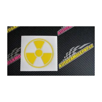samolepka Radioactive 003 (12 - zelená) SAMOLEPKA NA AUTO, NÁLEPKA, FÓLIE, POLEP, TUNING, VLASTNÍ TEXT, TISK, AUTOSAMOLEPKY.cz, POLEPY, OBRÁZEK, LOGO, 3D STICKERS