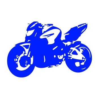 Samolepící dekorace SAMOLEPKA Motorka 041 levá road racing (19 - modrá dynamic) NA AUTO, NÁLEPKA, FÓLIE, POLEP, TUNING, VLASTNÍ TEXT, TISK, AUTOSAMOLEPKY.cz, POLEPY, OBRÁZEK, LOGO, SAMOLEPKY