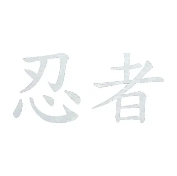 Polep vozidla SAMOLEPKA Čínský znak Ninja (51 - 3D karbon bílý) NA AUTO, NÁLEPKA, FÓLIE, POLEP, TUNING, VLASTNÍ TEXT, TISK, AUTOSAMOLEPKY.cz, POLEPY, OBRÁZEK, LOGO, SAMOLEPKY