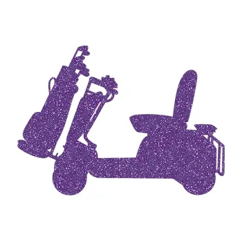 Polep vozidla SAMOLEPKA Golfista 011 levá (87 - Ultra Metalic fialová) NA AUTO, NÁLEPKA, FÓLIE, POLEP, TUNING, VLASTNÍ TEXT, TISK, AUTOSAMOLEPKY.cz, POLEPY, OBRÁZEK, LOGO, SAMOLEPKY